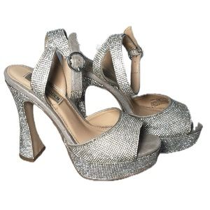 Steve Madden rhinestone heels